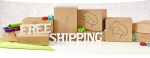 Cyber Monday - Free Shipping - Homepage Banner Ad