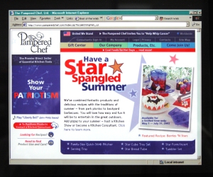 Old July Corporate Homepage